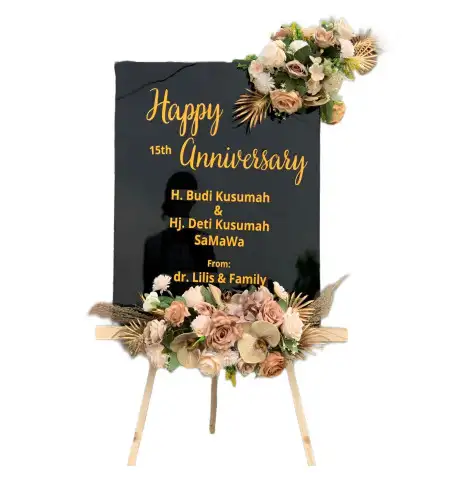 Papan Bunga Akrilik Pringgokusuman